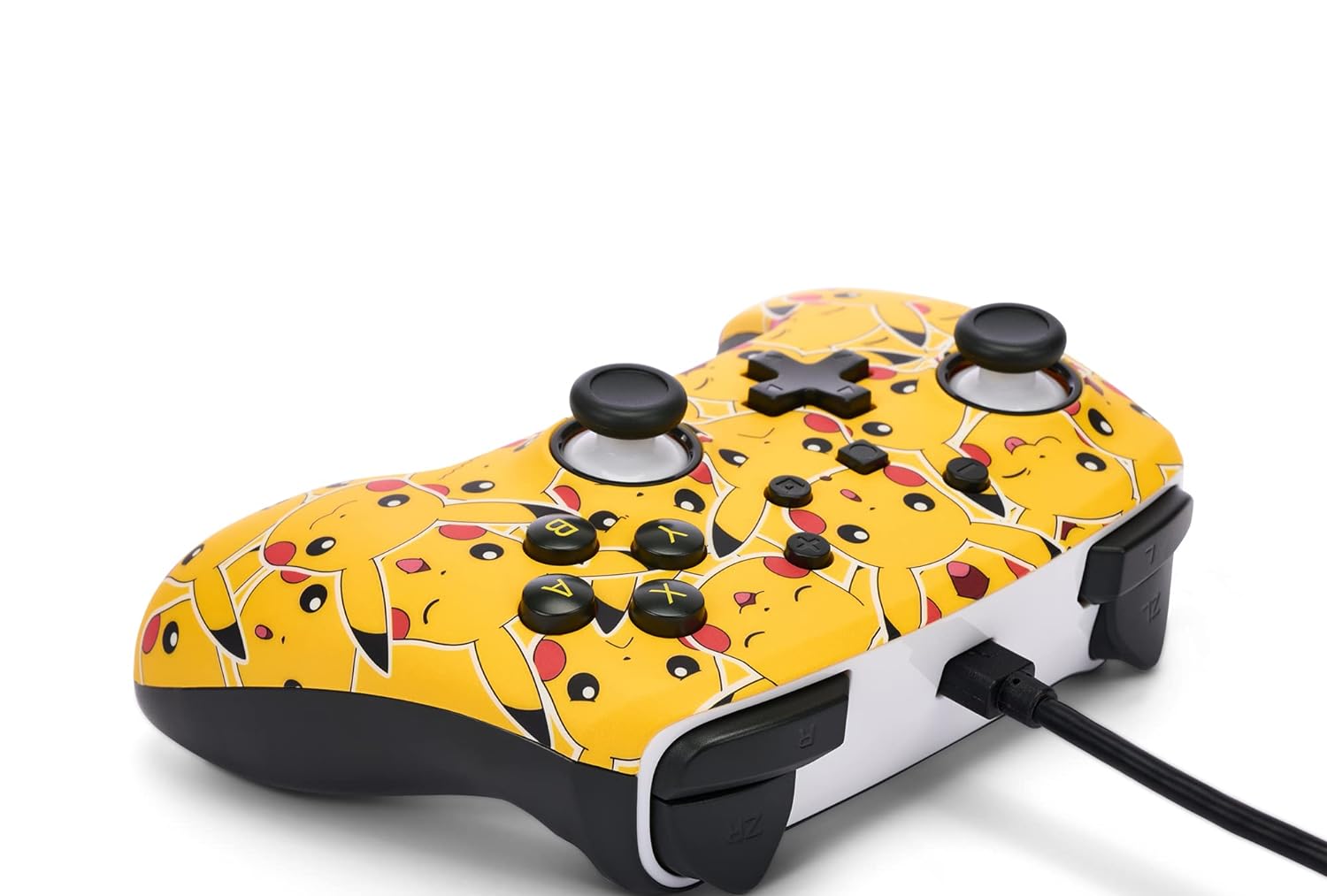 Power A NSW Enhanced Wired Controller Pikachu Moods For Nintendo Switch
