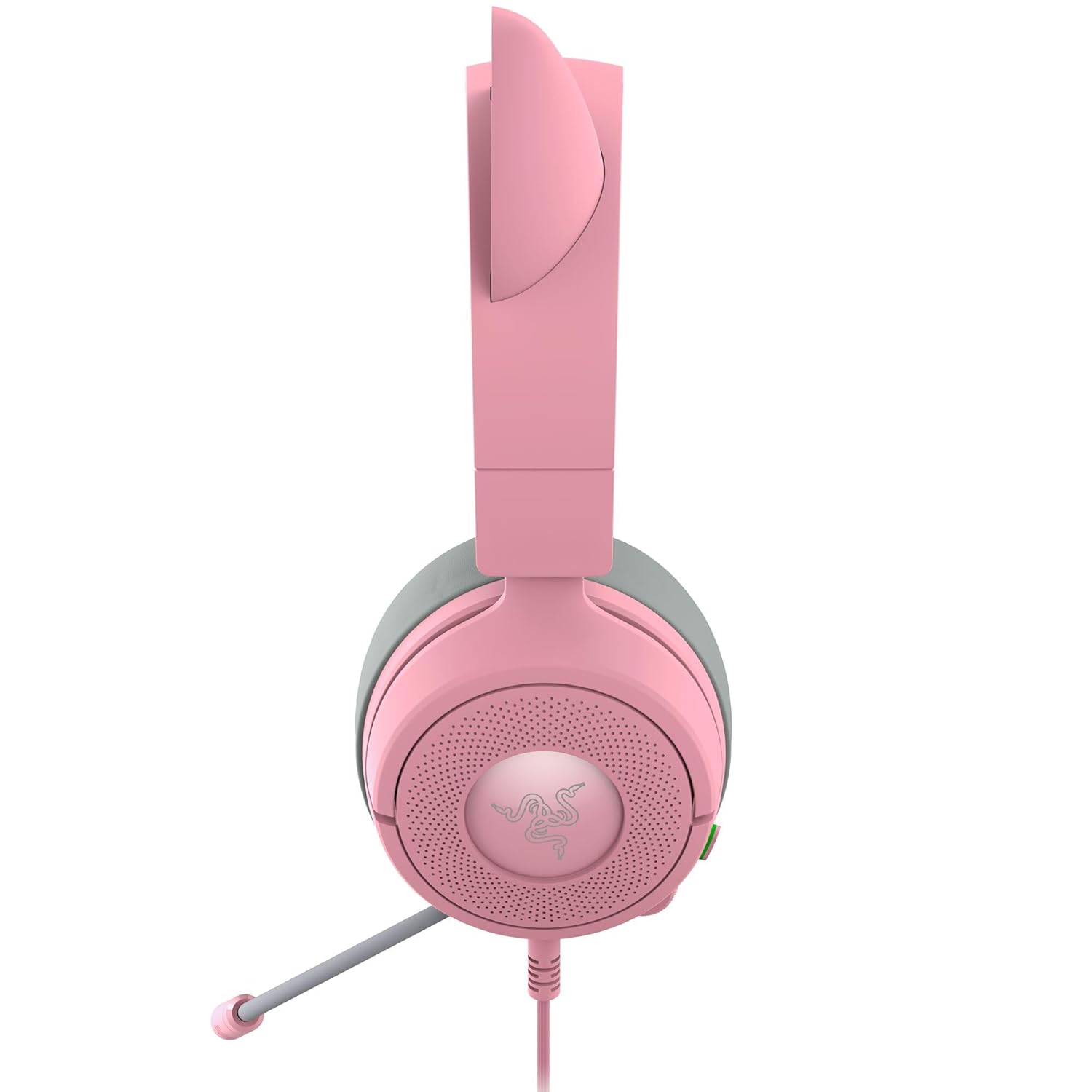 Razer Kraken Kitty V3 X Wired Kitty Headset for Gaming (Black, Quartz, White)