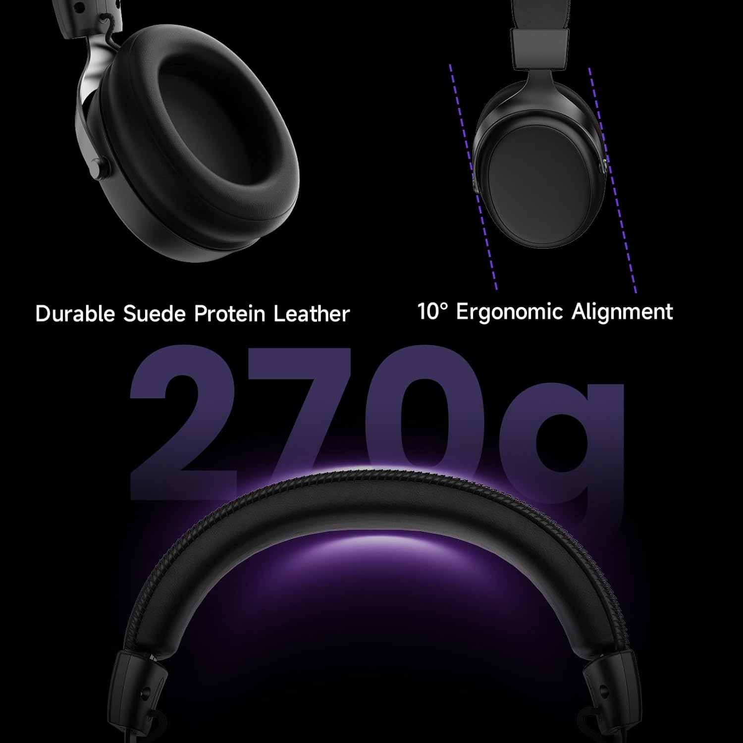 Akko Verge S9 Ultra Gaming Headset (Black, White, Black & Red)