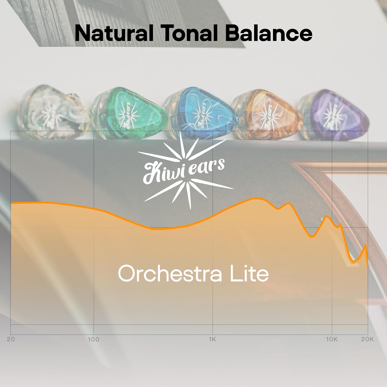 Kiwi Ears Orchestra Lite Performance Custom 8BA in-Ear Monitor