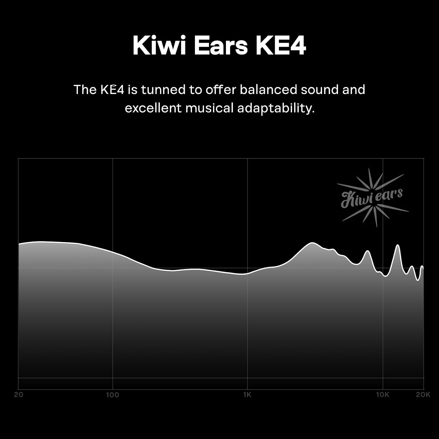 Kiwi Ears KE4 Sound Redefined 2DD + 2BA Hybrid In-ear Monitor