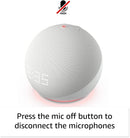 Amazon Echo Dot 5th Gen Smart Speaker With Clock & Alexa (Cloud Blue)