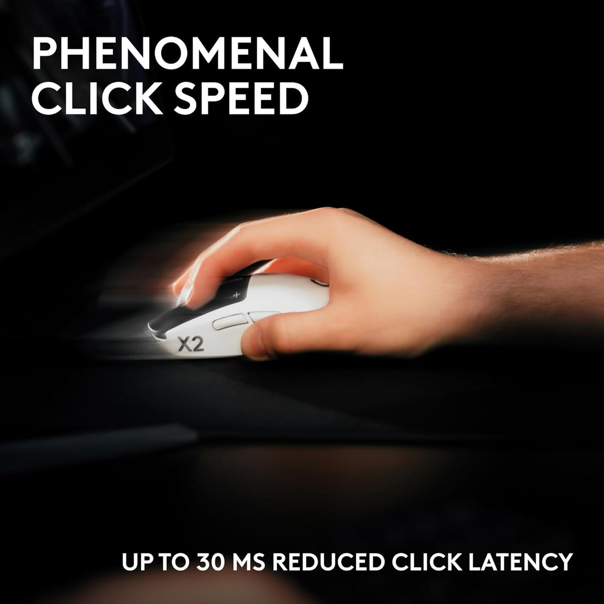 Logitech Pro X2 Superstrike Lightspeed Gaming Mouse