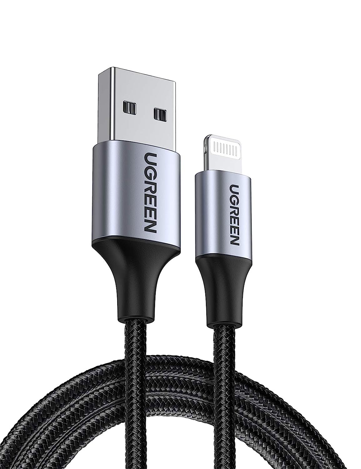 UGreen Lightning To USB A Male Cable 2m (Black) (US199/60158)