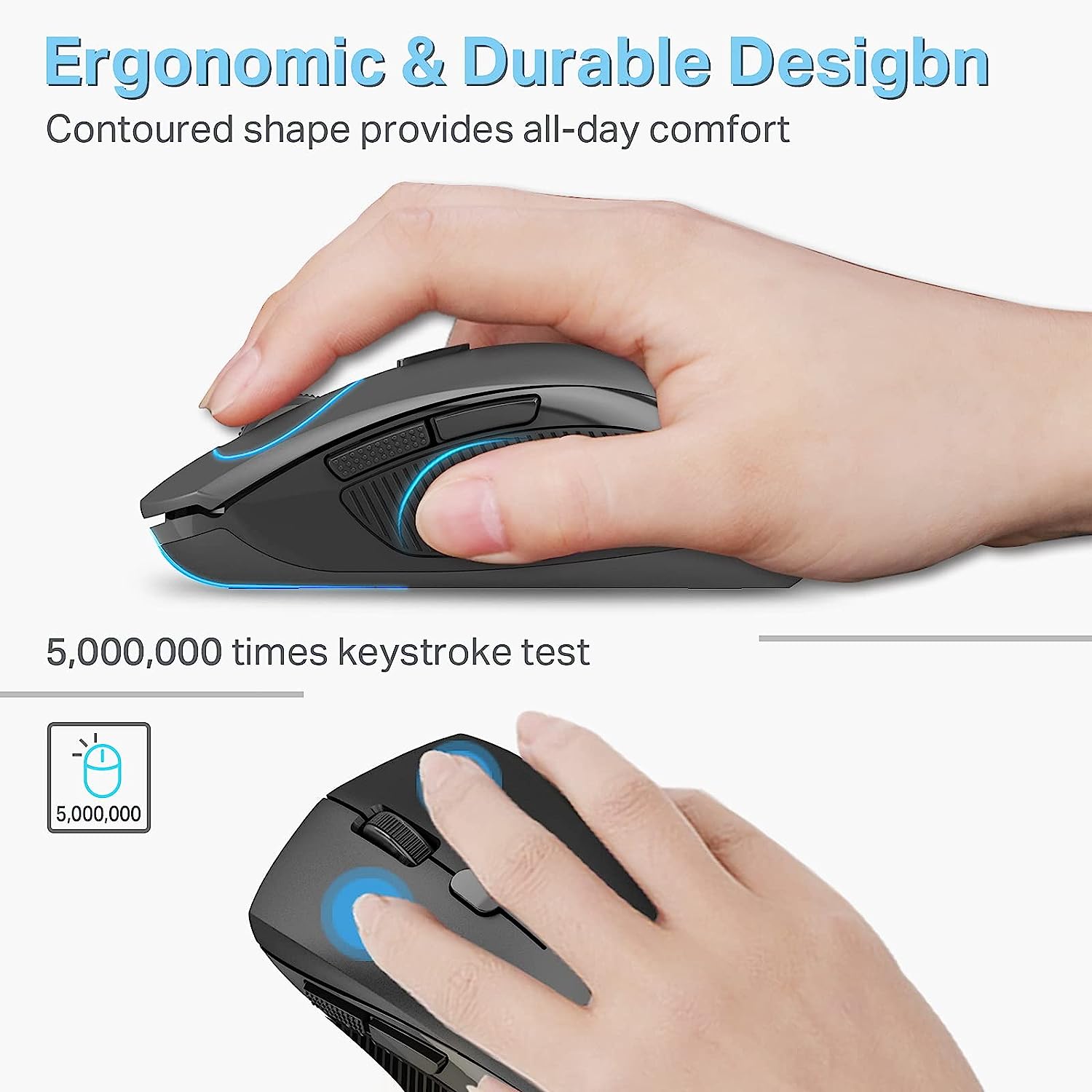 E-Yooso E-1131 Wireless Mouse (Black)
