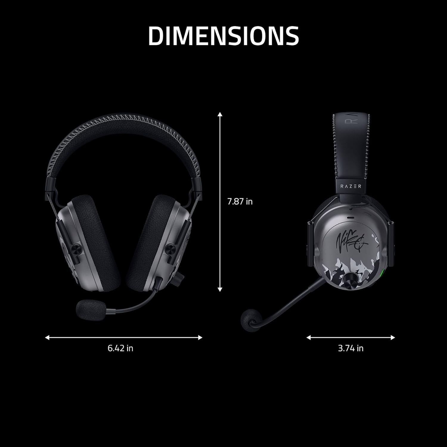 Razer BlackShark V3 Pro Wireless ANC Esports Gaming Headset (NiKo Ed.)