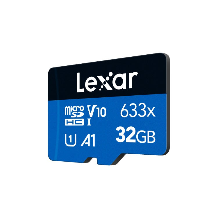 Lexar High-Performance 633x 32GB microSDHC UHS-I Card Blue Series