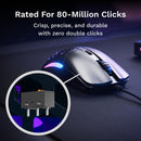 Glorious Model O Eternal Ultralight RGB Wired Gaming Mouse (Black, White)