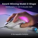 Glorious Model O Eternal Ultralight RGB Wired Gaming Mouse (Black, White)