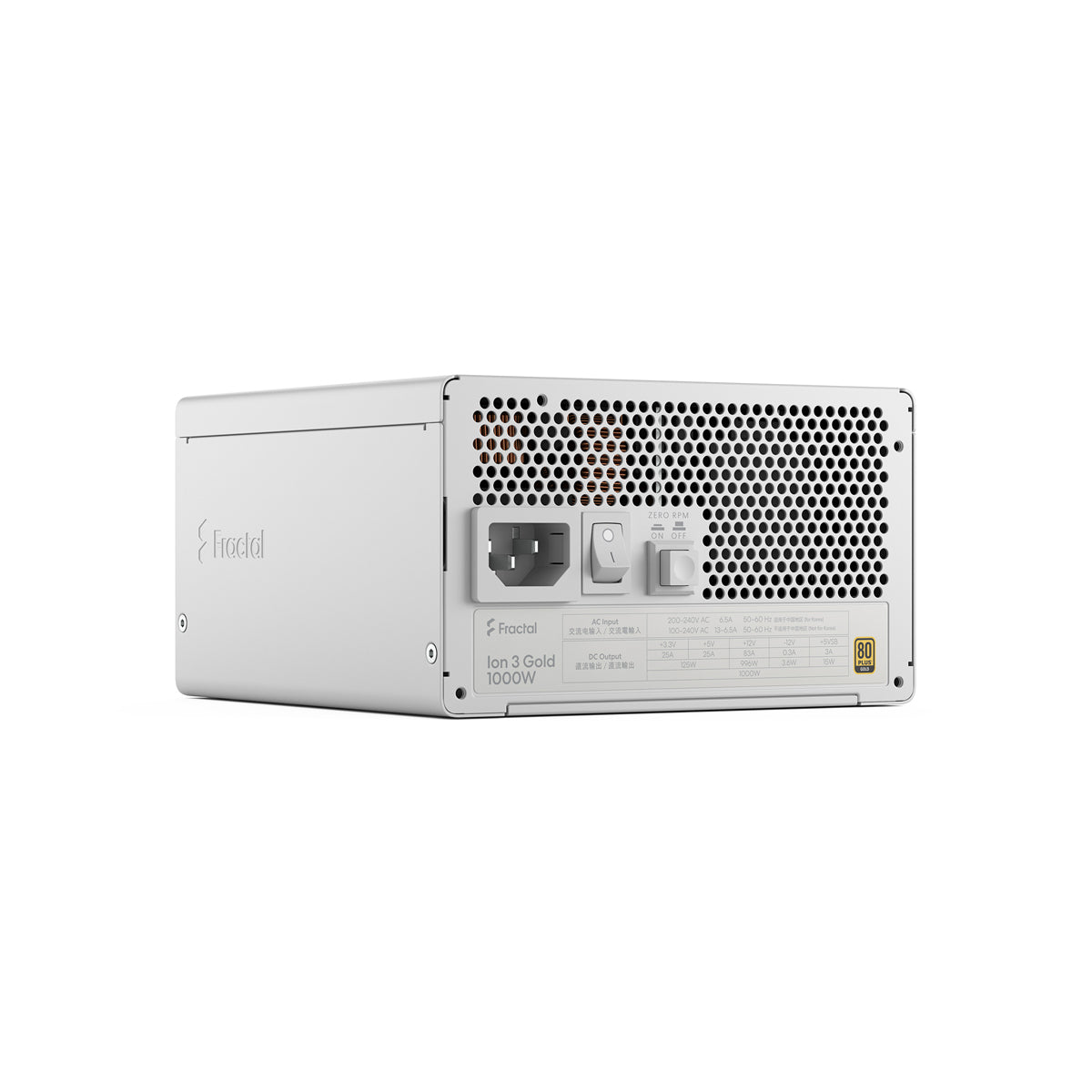 Fractal Design Ion 3 Gold 1000W Fully Modular Power