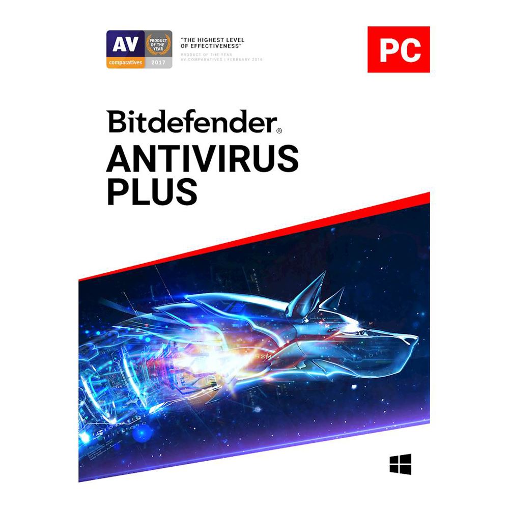 BITDEFENDER ANTIVIRUS PLUS 2019 1PC 2YRS
