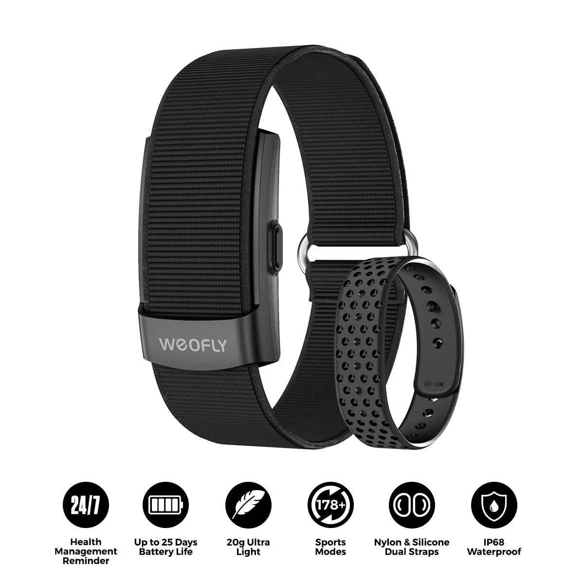 Weofly AirFit Smart Band (Black) (WFAF214BL)