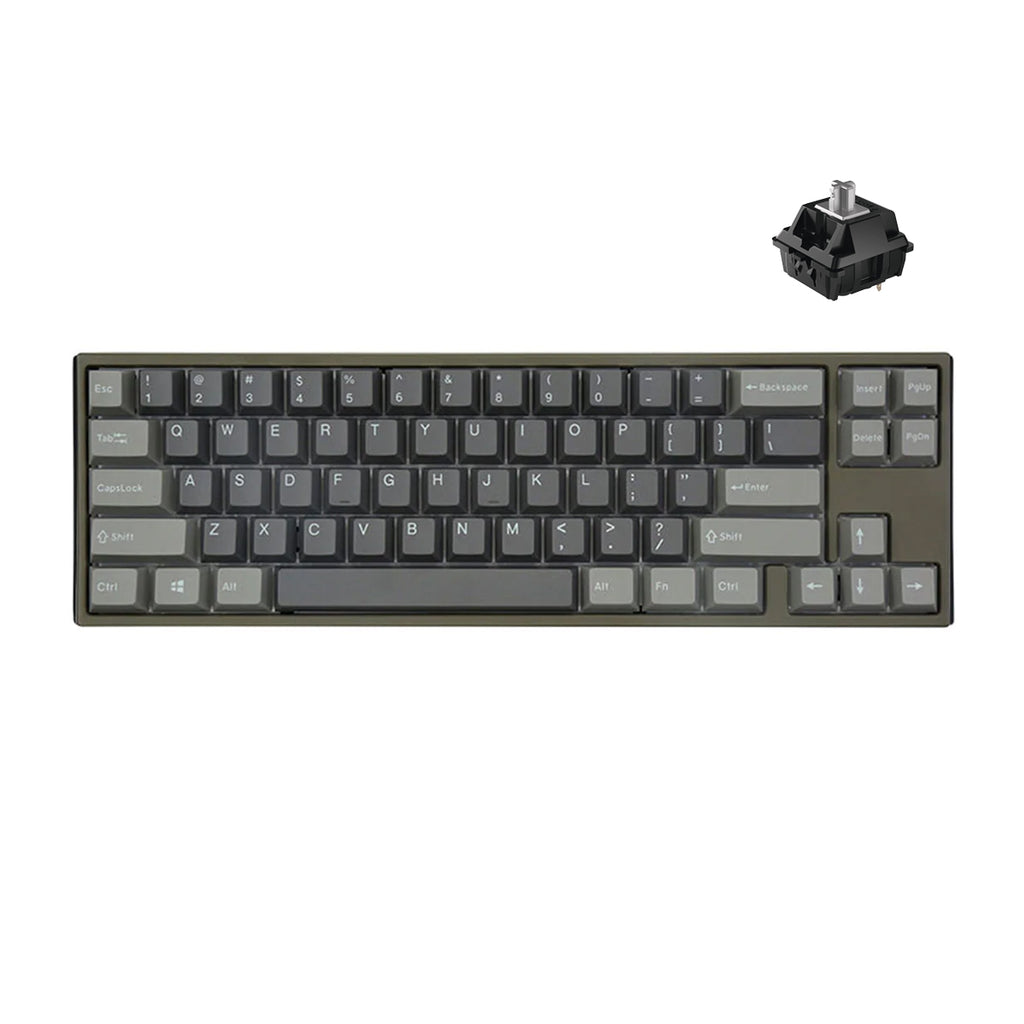 Ducky X Varmilo Miya Pro 68 Pyroxene Wired Mechanical Keyboard (Cherry MX  Speed Silver) (A15A064A4A1A01A007)