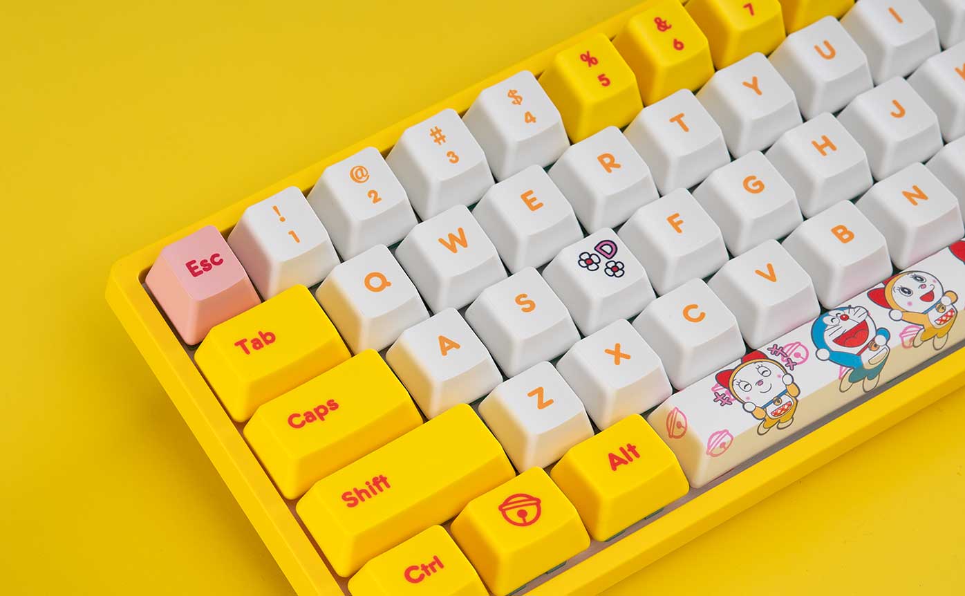 Akko Dorami 3068V2 BT5.0 RGB Hot-Swappable Mechanical Keyboard (Akko CS Ocean Blue)