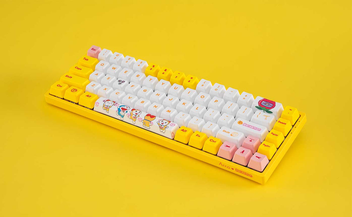 Akko Dorami 3068V2 BT5.0 RGB Hot-Swappable Mechanical Keyboard (Akko CS Ocean Blue)