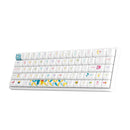 Akko Doraemon Rainbow 3068B Multi-Modes RGB Hot-Swappable Mechanical Keyboard (Akko CS Jelly Purple)