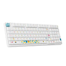 Akko Doraemon Rainbow 3098B Multi-Modes RGB Hot-Swappable Mechanical Keyboard (Akko CS Jelly Purple)