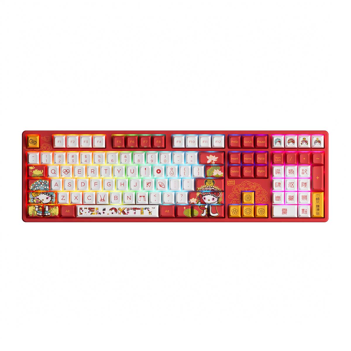 Akko Hello Kitty 5108S Peking Opera A RGB Mechanical Keyboard (Akko CS Sakura)