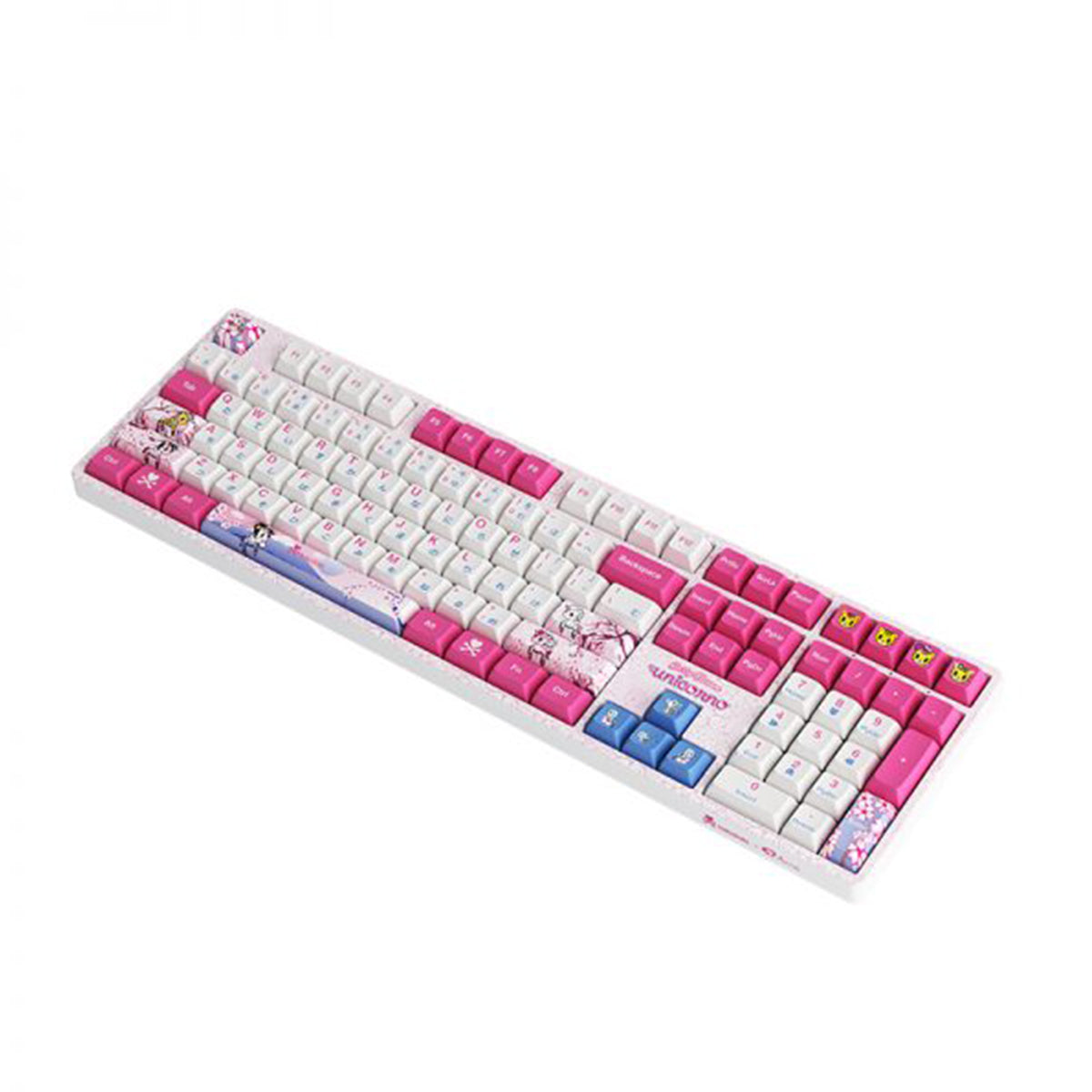 Akko Toki Doki 5108S RGB Hot-Swappable Wired Mechanical Keyboard (Akko CS Crystal)