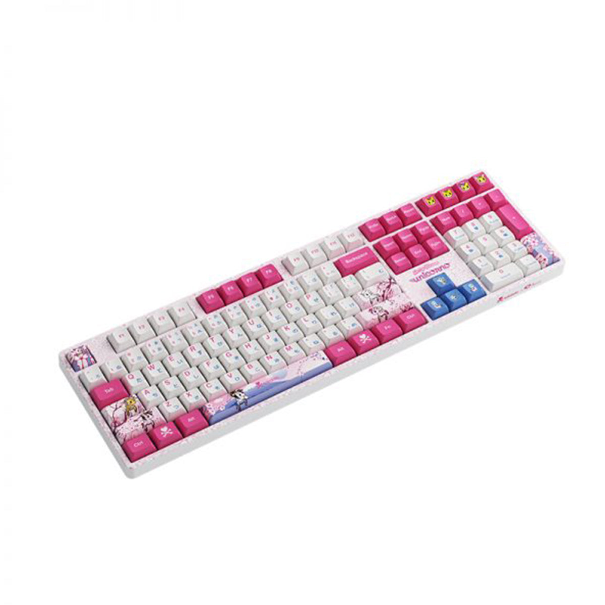 Akko Toki Doki 5108S RGB Hot-Swappable Wired Mechanical Keyboard (Akko CS Crystal)