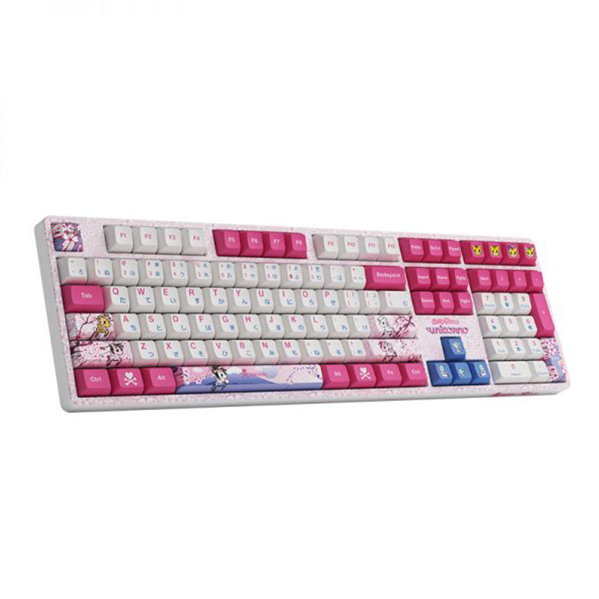 Akko Toki Doki 5108S RGB Hot-Swappable Wired Mechanical Keyboard (Akko CS Crystal)