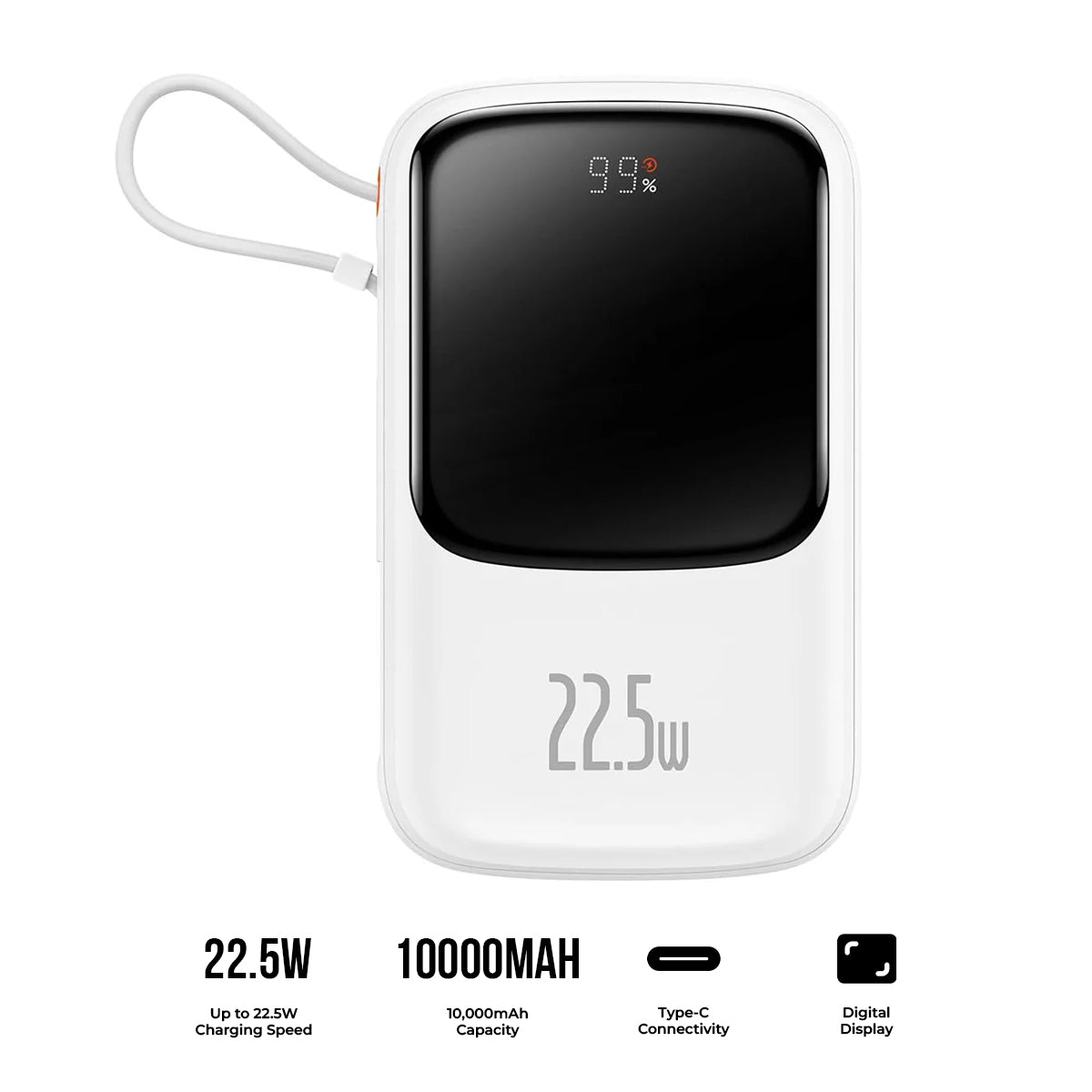 Baseus Qpow Pro Digital Display Fast Charge Power Bank Type-C Edition