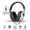 Baseus Bowie GoPlay 1 Max Gaming Wired Headphone with Detachable Microphone (Moon White) (A00181002213-00)