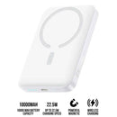 Baseus EnerFill FM11 Ultra-Mini Magnetic Power Bank 10000mAh 22.5W (Moon White) (P1008210E213-00)