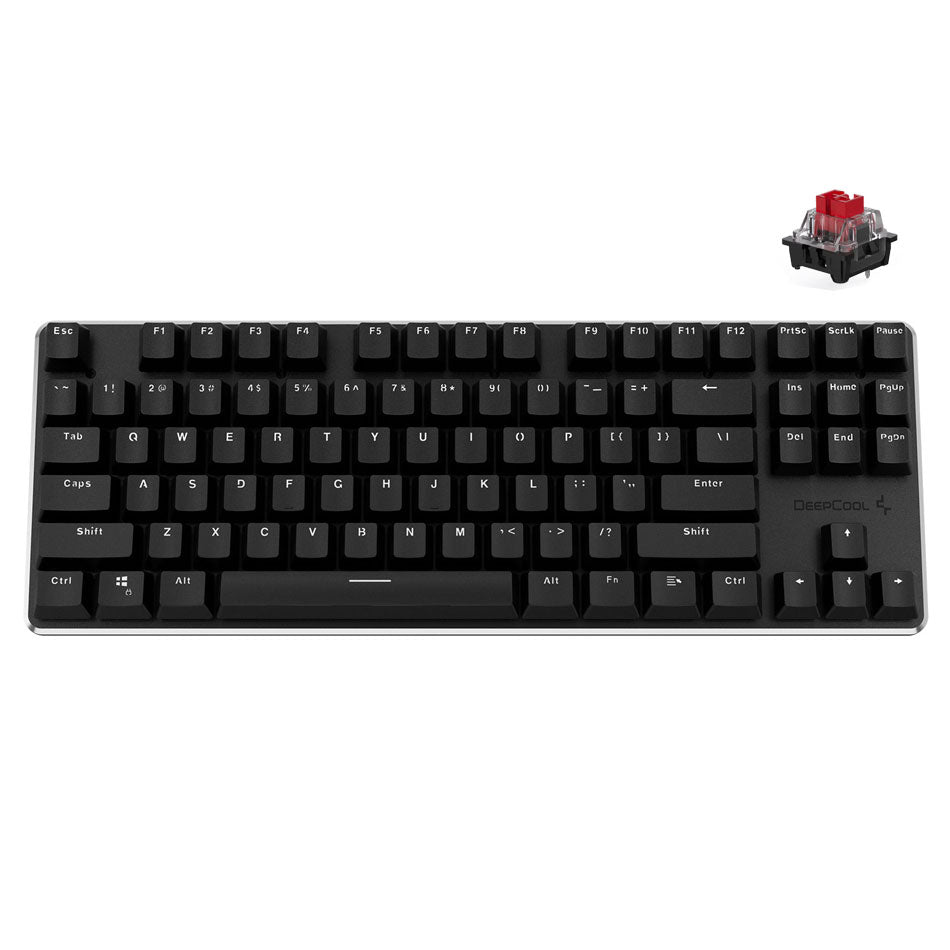 Deepcool KB500 RGB TKL Mechanical Gaming Keyboard (Black) (Outemu Red Switch)