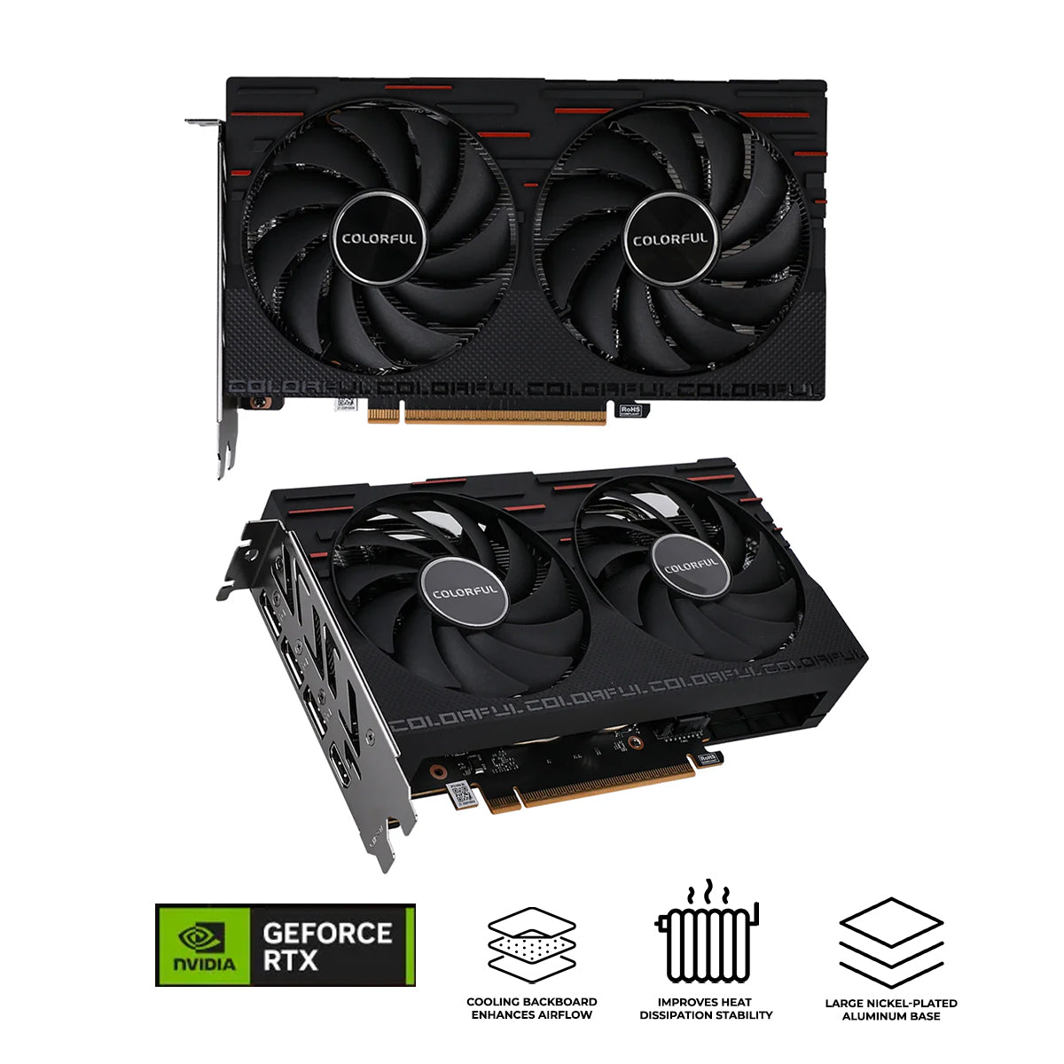 ColorFul GeForce RTX 5050 Gaming DUO 8GB-V GDDR6 Graphics Card