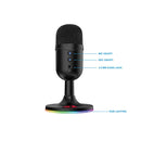 Redragon Pulsar Streaming Microphone (Black) (GM303)