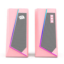Redragon Anvil Stereo Gaming Speaker (Pink) (GS520P)