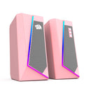 Redragon Anvil Stereo Gaming Speaker (Pink) (GS520P)