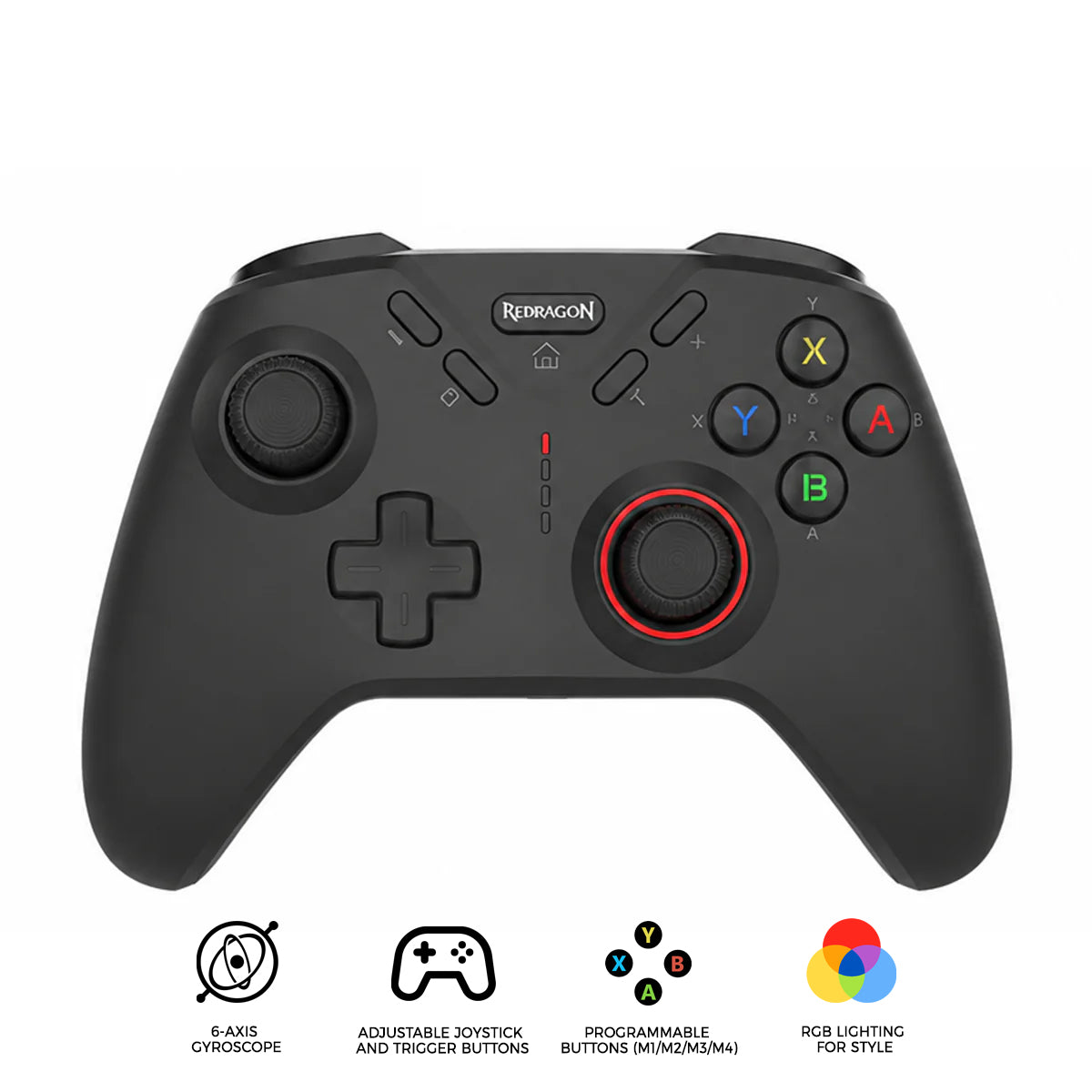 Redragon Forge G711 Wireless Gamepad (Black)