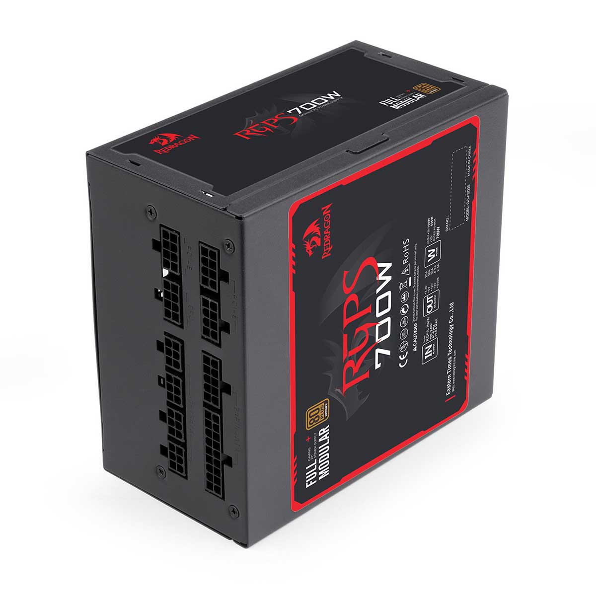 Redragon GC-PS0005 RGPS-700W 80+ Bronze Full Modular ATX Gaming PC Power Supply