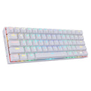 Redragon Draconic Wireless RGB Mechanical Keyboard (White) (Dust-Proof Brown) (K530W-RGB)