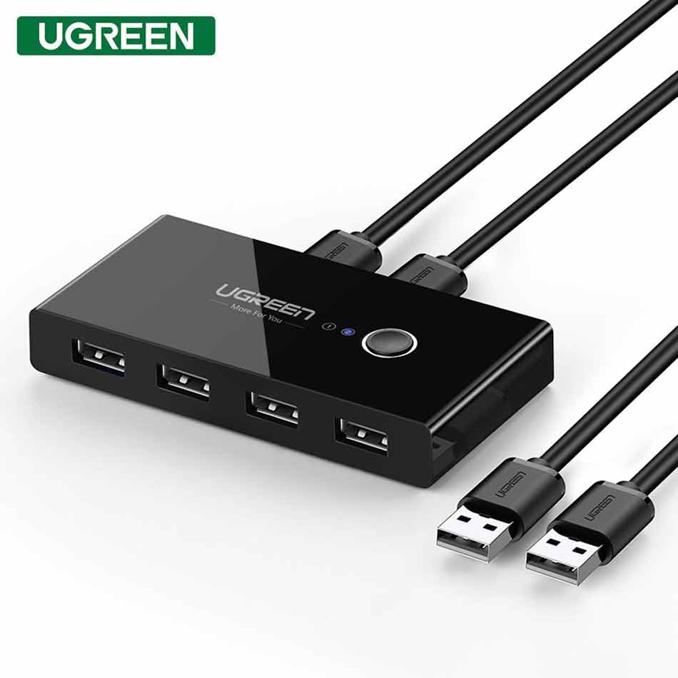 DataBlitz - UGREEN 4-Port USB 3.0 Sharing Switch Box