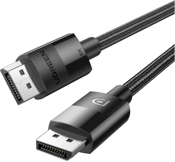 Ugreen DP 1.4 Male to Male Plastic Case Braided Cable