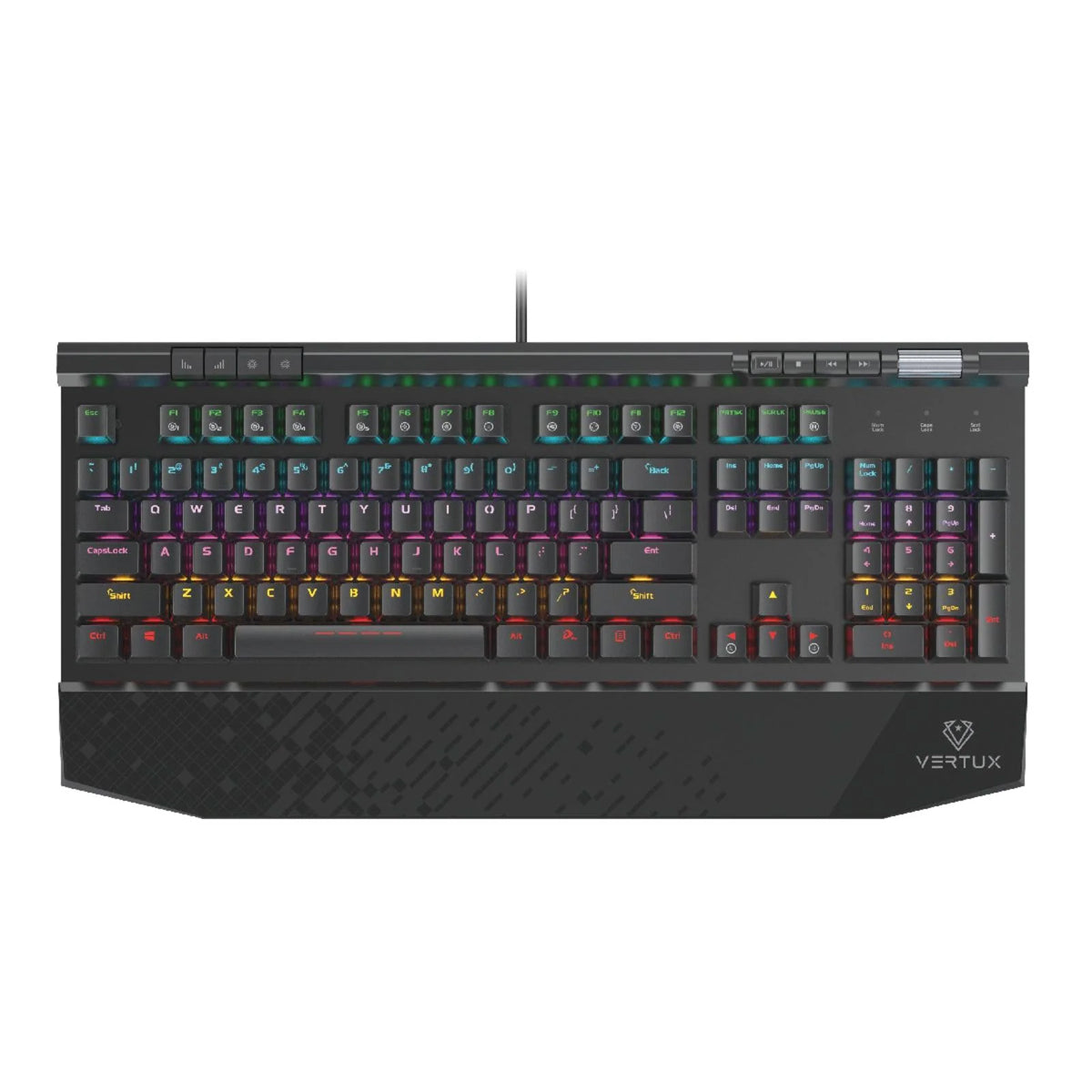 Vertux Tungsten Hyper Action Mechanical Gaming Keyboard (EN)
