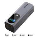 Promate Titan-160 27600mAh Ultra-Compact 160W Multi-Port PD 3.1 Power Bank with TFT LCD Screen