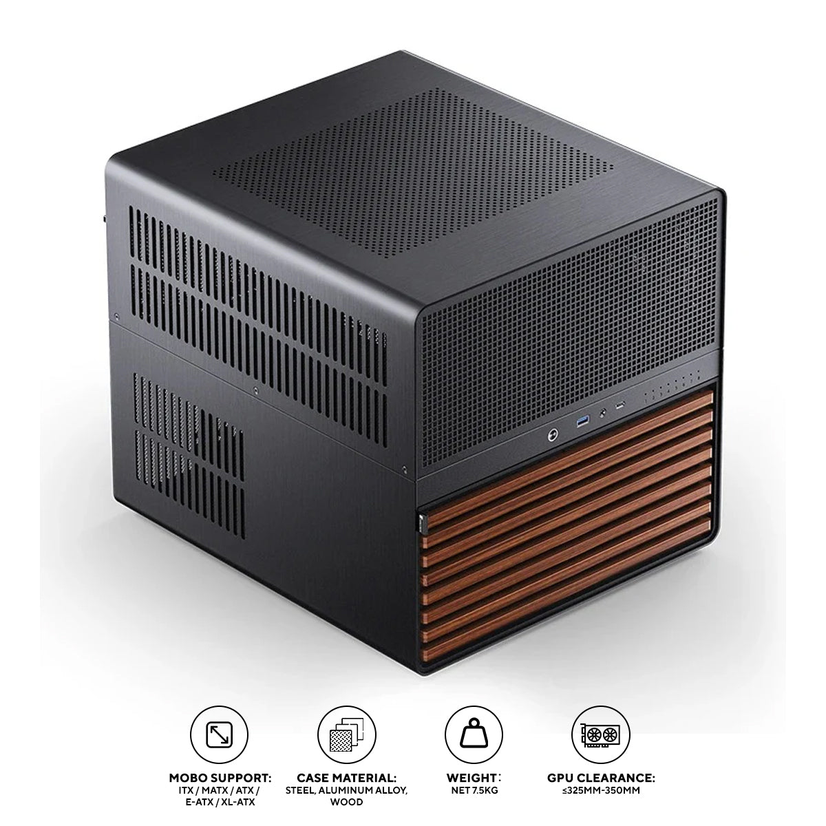 Jonsbo N5 NAS Computer Case (Black)