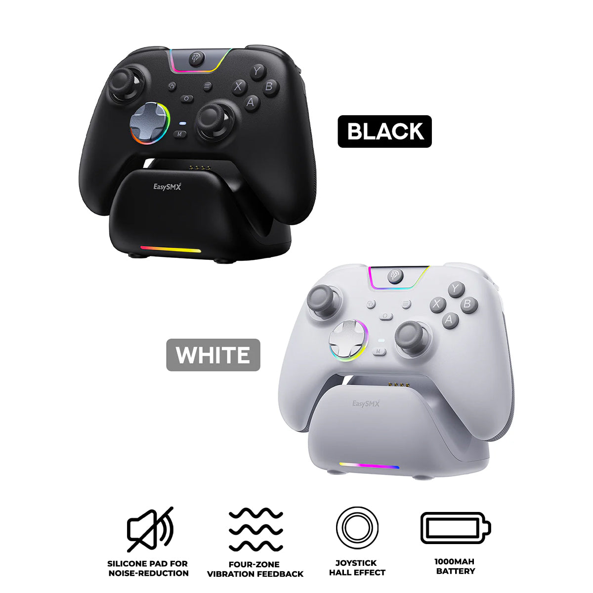 EasySMX X05Pro Game Controller with Charging Base