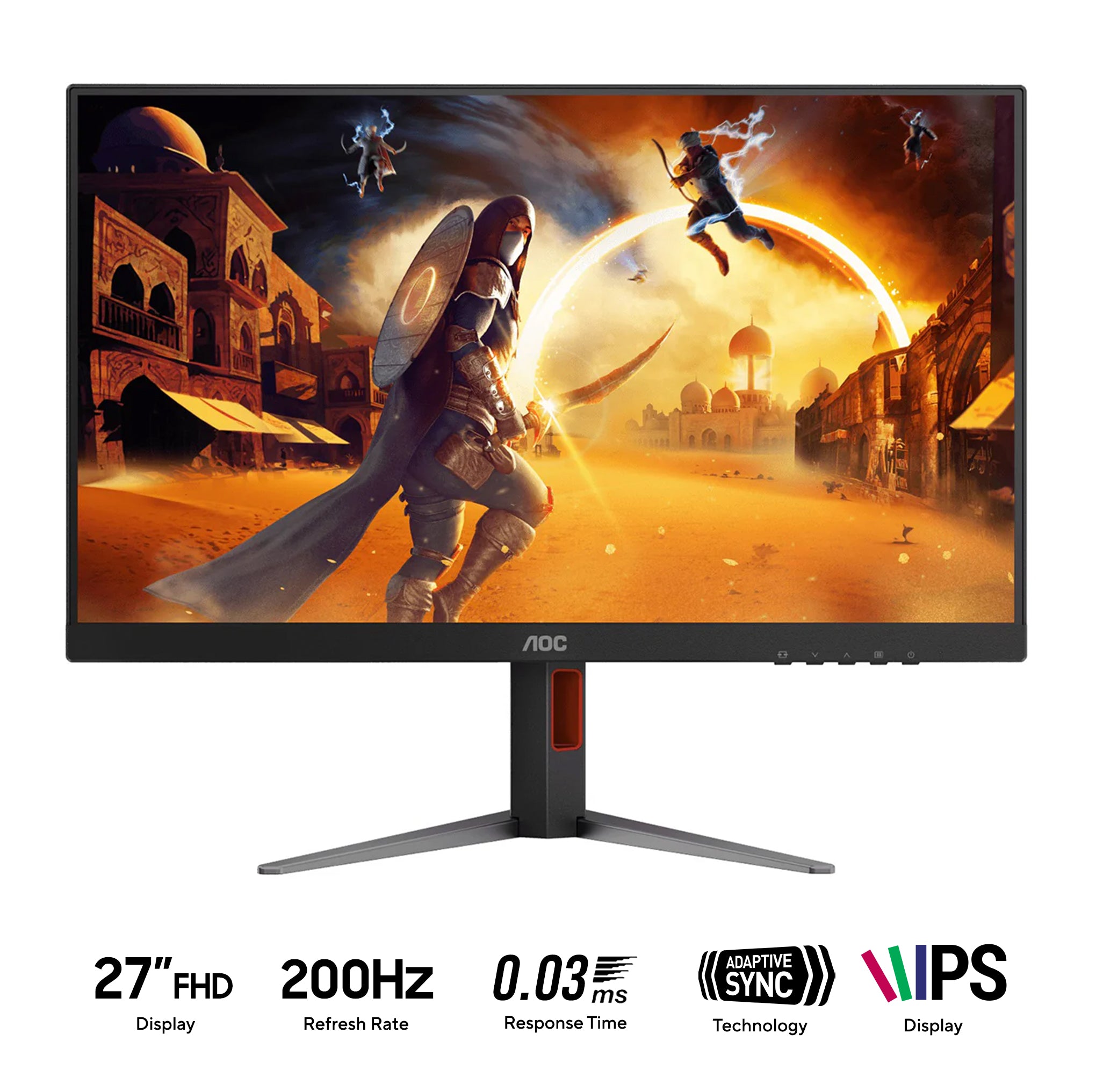 144hz Aoc 27 AOC G2790VX 27-inch Frameless Gaming Monitor, FHD