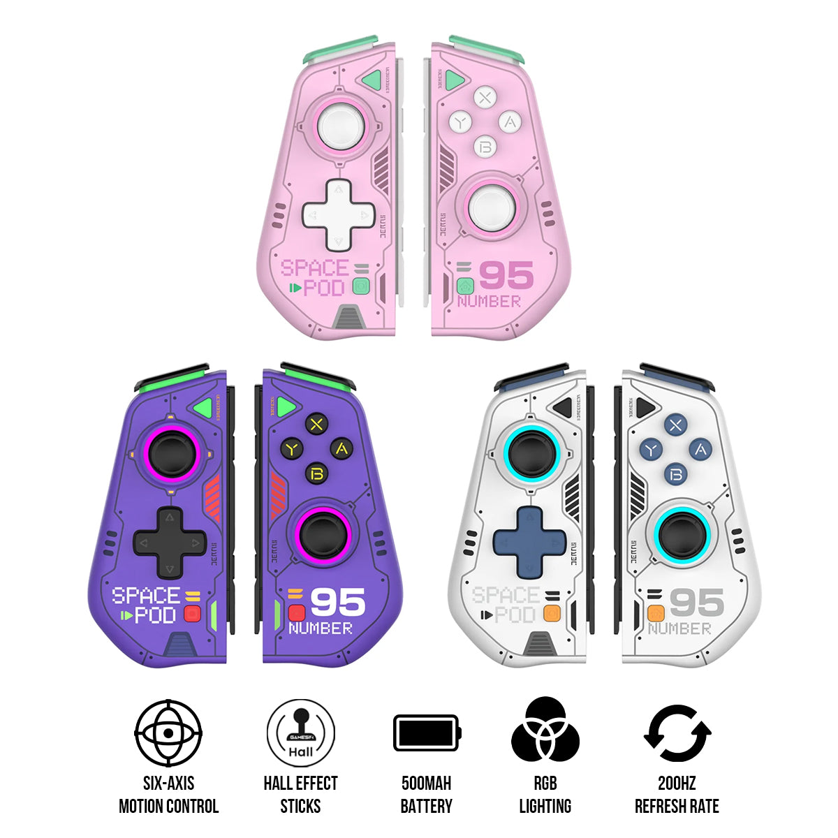 IINE Switch Left and Right Controller