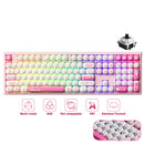 Akko x MonsGeek MG108B Rainbow Marshmallows Multi-Mode RGB Hot-Swappable Mechanical Keyboard