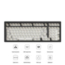 MonsGeek M2 V5 VIA Barebone Custom Kit Aluminum Case Multi-Mode RGB Hot-Swappable Mechanical Keyboard (Dark Night)