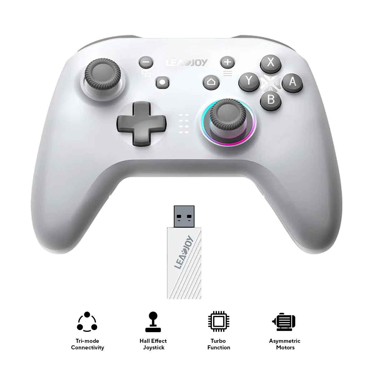 LeadJoy Z1 Lite Multi-Platform Wireless Game Controller for Switch/PC/Steam/iOS/Android