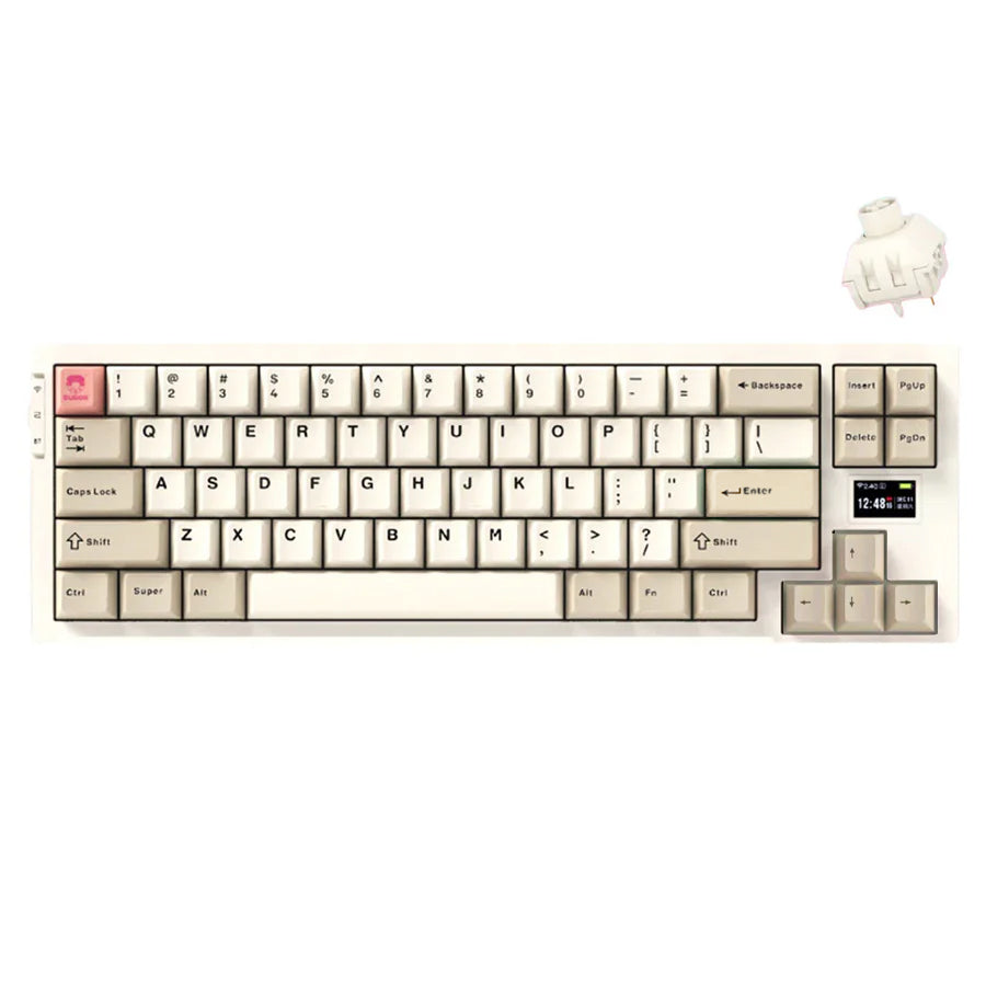 VGN X68 Wireless Mechanical Gaming Keyboard (Retro) (Ice Cream Pro Switch)
