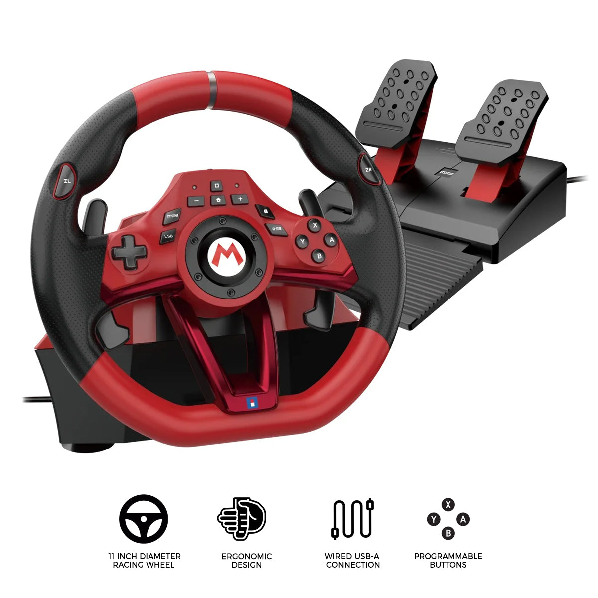 Hori Mario Kart Racing Wheel Pro Deluxe for Nintendo Switch 2 (NSX-123A)