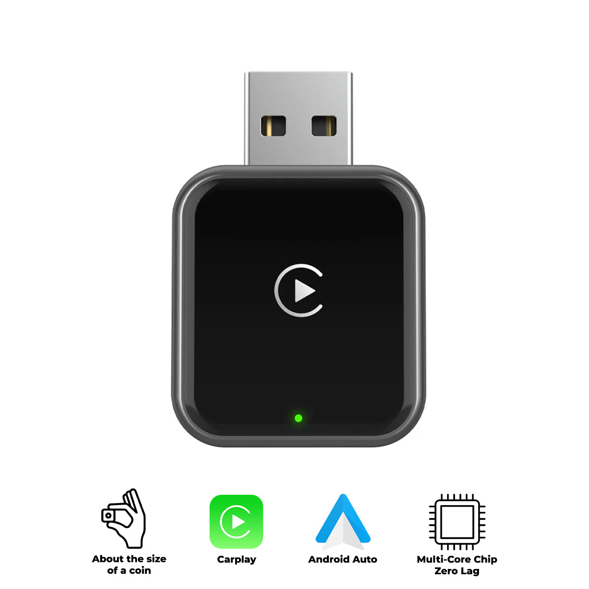 Vyvylabs U90 Wireless Adapter for CarPlay (VJU90)